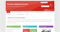 Desktop Screenshot of pershoremedicalpractice.co.uk